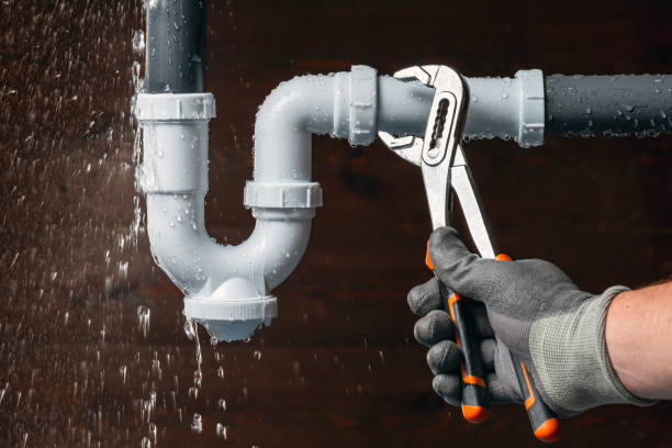 Professional Leak Detection technician working in Bear Creek, NC